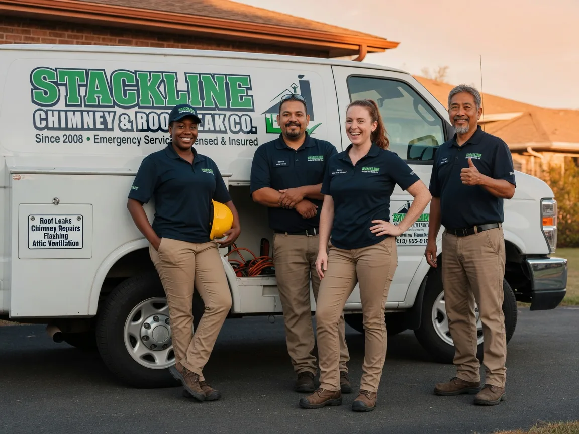 Chimney flashing repair company in Navarre, OH